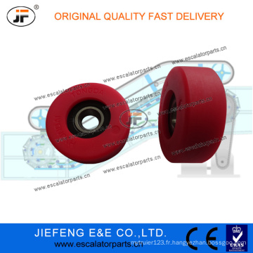 JFHyundai Escalator Parts 76 * 25mm 6204 Axle Chain Roller (Rouge)